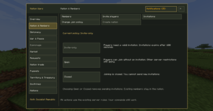 Join Policy Tab