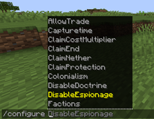 Config Commands
