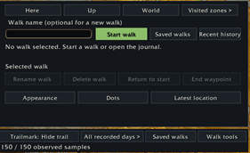 Walk tools inside the M-key map