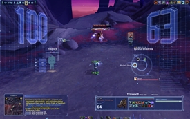 HoloUI HUD - Target lock