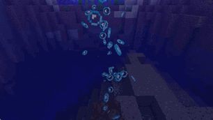 Bubble particles