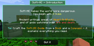 First Join Info Popup