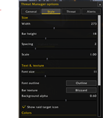 Options Menu