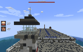Top view from one of the towers.