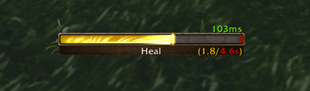 Simple Cast Bar Severe Spell Pushback