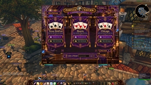 In-game menu - Dalaran Violet Lounge