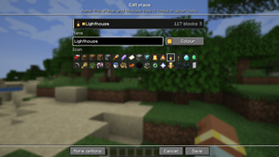 Edit a place