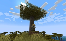 His last moments were under a tree.