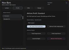 Profile Import & Export — Share Your Settings
