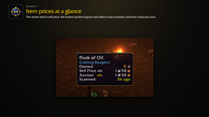 Item prices at a glance