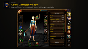 A tidier Character Window