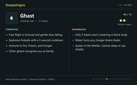 Ghast Origin