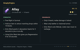 Allay Origin