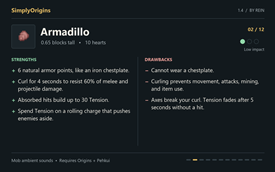 Armadillo Origin