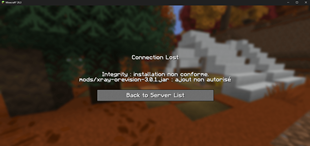 Refused by server