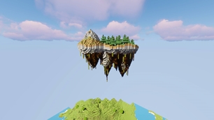 Alpine cliffs and hanging greenery