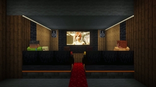 PeraCine: the 3-block big screen in a home theater