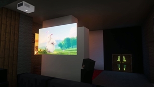 PeraProjector with automatic focus