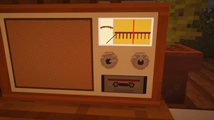 RetroRadio with a cassette