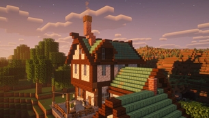 Home at Sunset