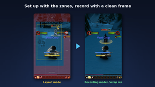 Layout mode and recording mode