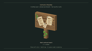 Small noticeboard