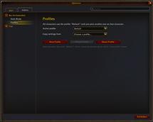 Options - Profiles