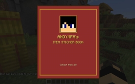 The front cover will feature your player face and name.