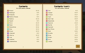 The Contents pages show all the collections. Can you complete one or even ALL of them?