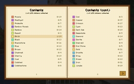 Also updates how many stickers you have collected on the Contents page.