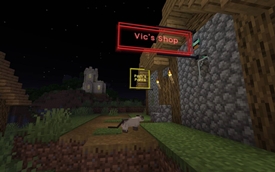 Turn villages into shops!