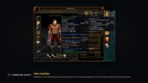 Item tooltips