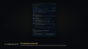 The character-panel tab