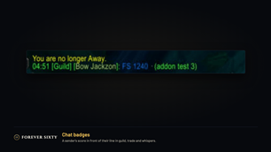 Chat badges
