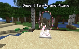 A Teleportal that shows you your destination before you enter it!