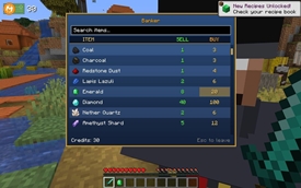 Buy when you really need something in a rush or sell to him to make some extra credits!