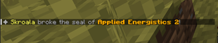 A seal broken by a player
