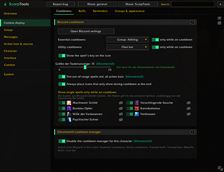 Cooldown groups and settings