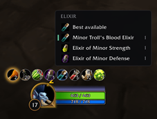 Pick the item