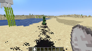 Creepers will have black blood.