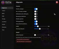 General settings