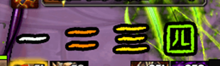 4 stacks in 4 icon mode