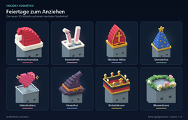 Redesigned seasonal cosmetics