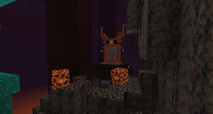 An ominous shrine of ash and bones...