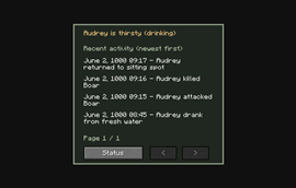 What has your companion been doing?