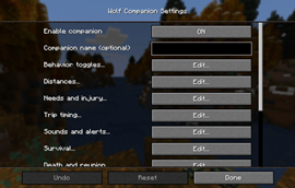 Make the companion your own