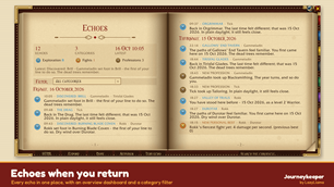 Echoes when you return