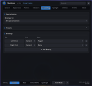 Click-Casting Tab