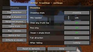More configs