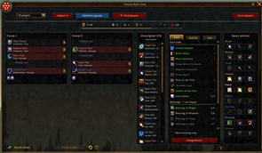 Raid Comp tool